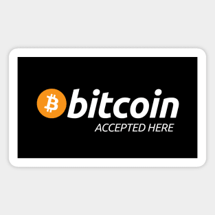 Bitcoin Accepted Magnet